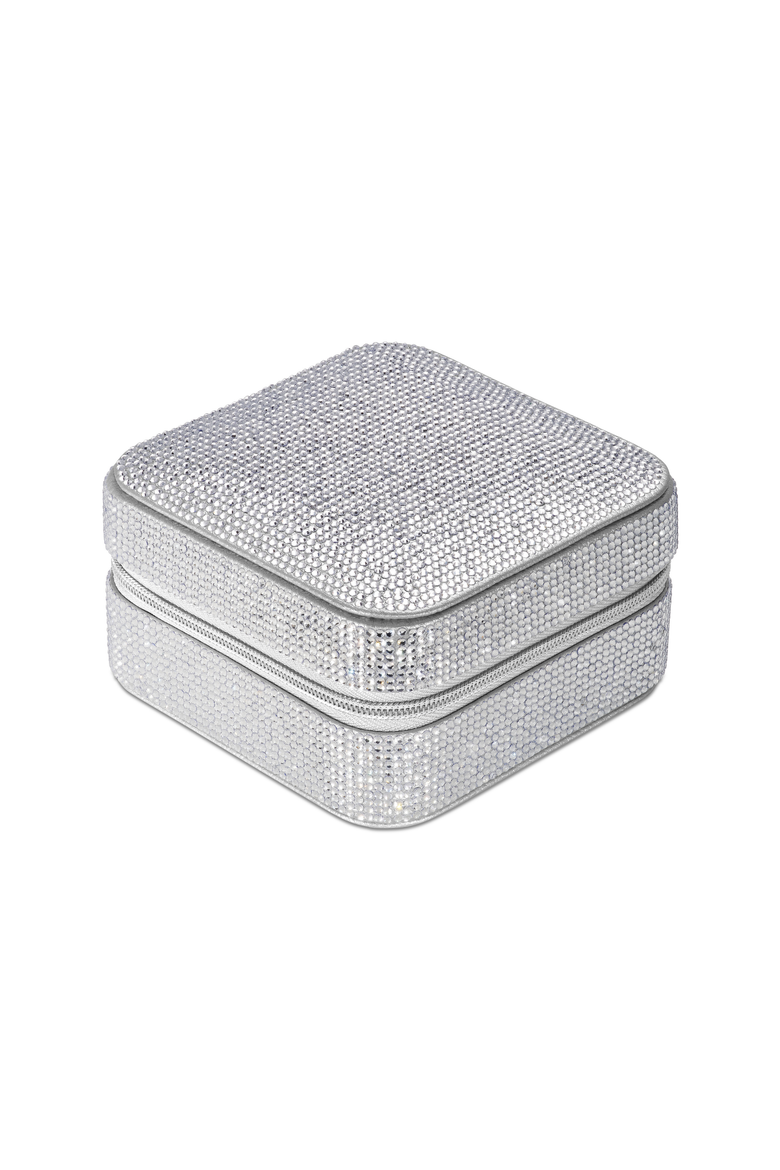 Jewellery Travel Box, Main, color, Silver