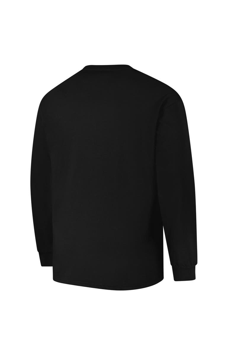 PROFILE Men's Profile  Black Los Angeles Chargers Big & Tall Pop Long Sleeve T-Shirt, Alternate, color, 