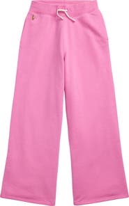 Polo Ralph Lauren Kids' French Terry Wide Leg Pants