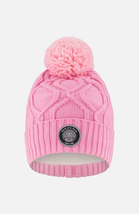 Lined Knit Pompom Hat (Baby)