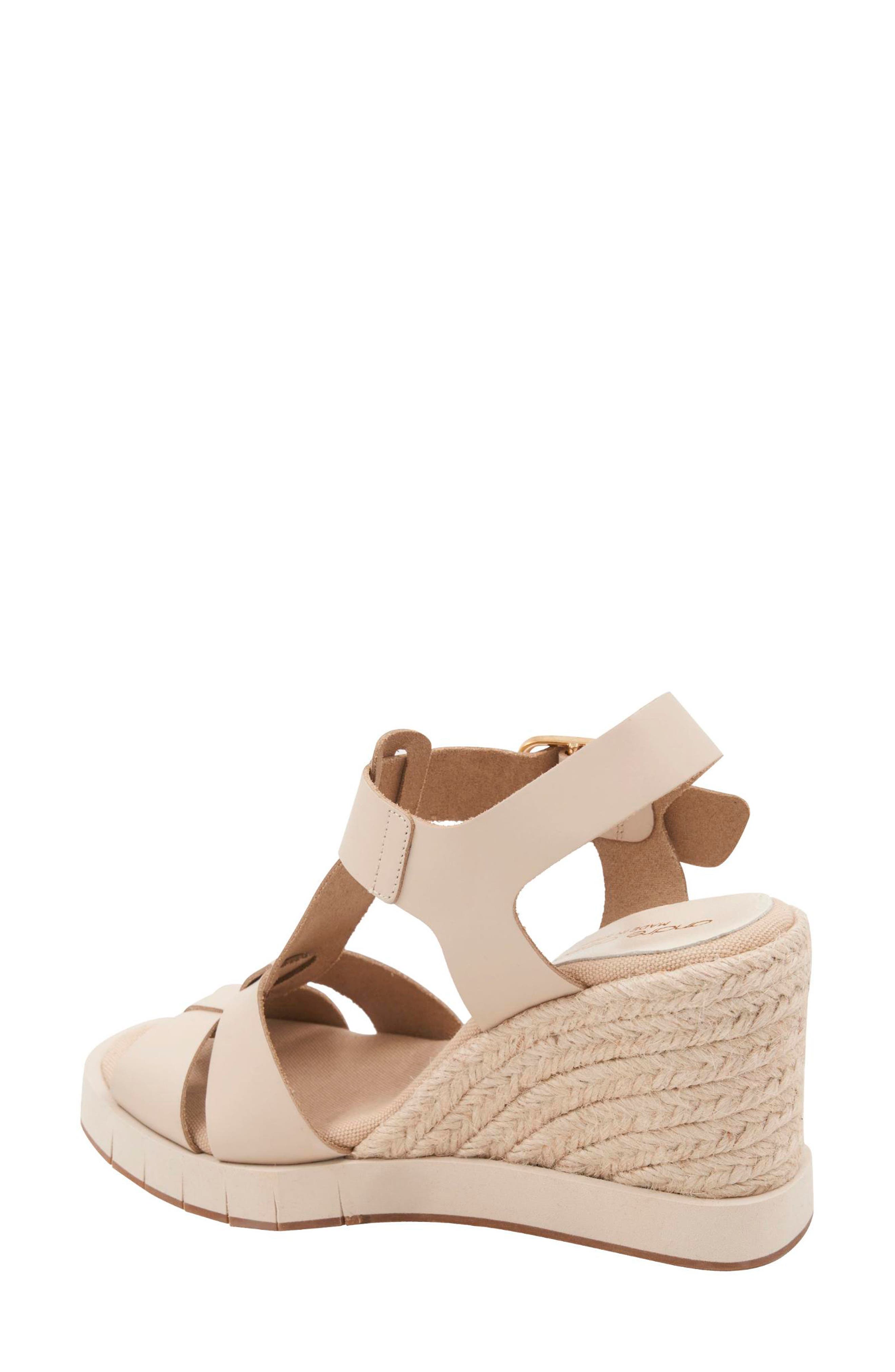 Farami Sole Motion Espadrille Wedge Sandal, Alternate, color, IVORY