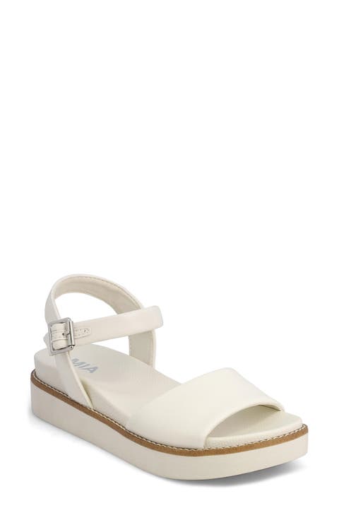 Nari Ankle Strap Platform Sandal (Women)