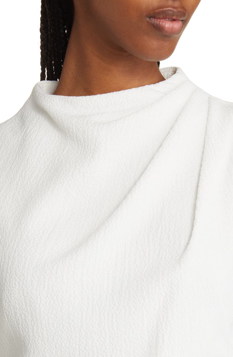 Black Halo Corrine Draped Bodice Wide Leg Jumpsuit, Alternate, color, Sugar