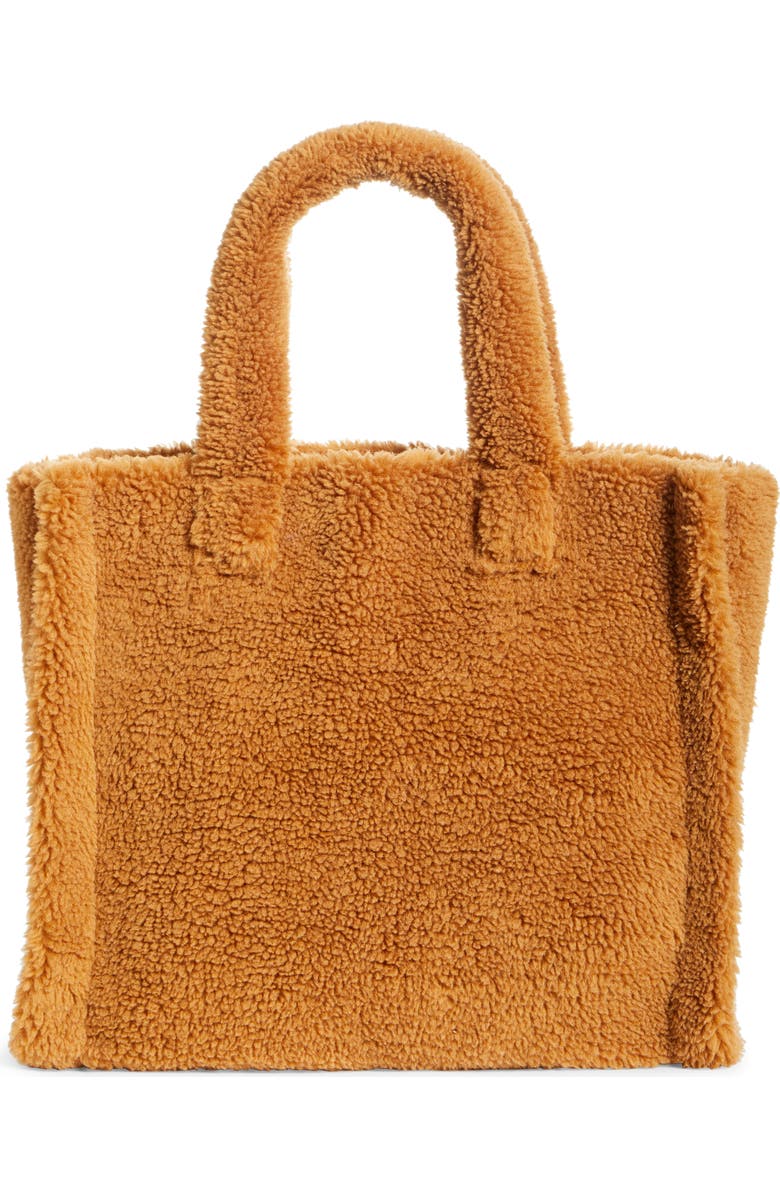 Stand Studio Medium Lolita Teddy Faux Fur Tote, Alternate, color,