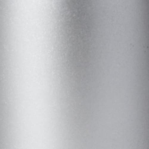 Tag Silver Metallic Pillar Candle Unscented Long Burning 80 Hours In Silver