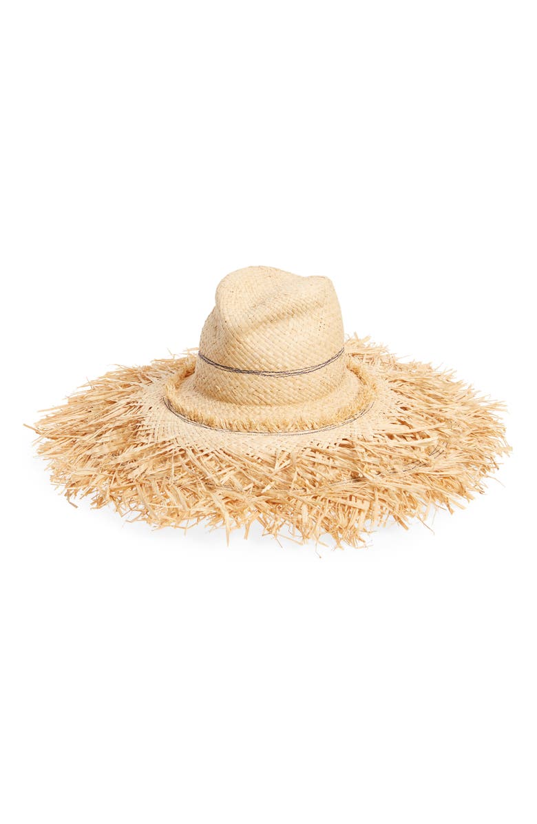 Lola Hats Coconut Raffia Sun Hat, Main, color,