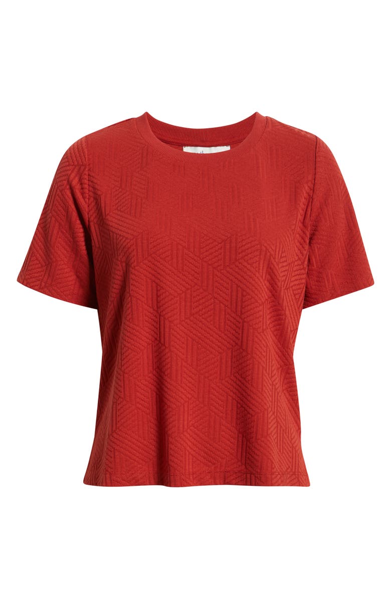 CITY BLUES Jacquard T-Shirt, Alternate, color, 