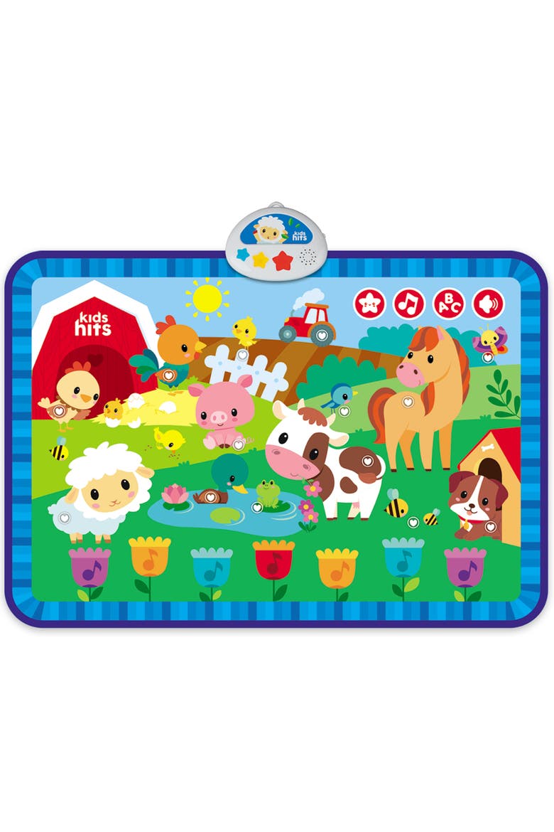 Musical Activity Floor Pad, Alternate, color, Multicolored