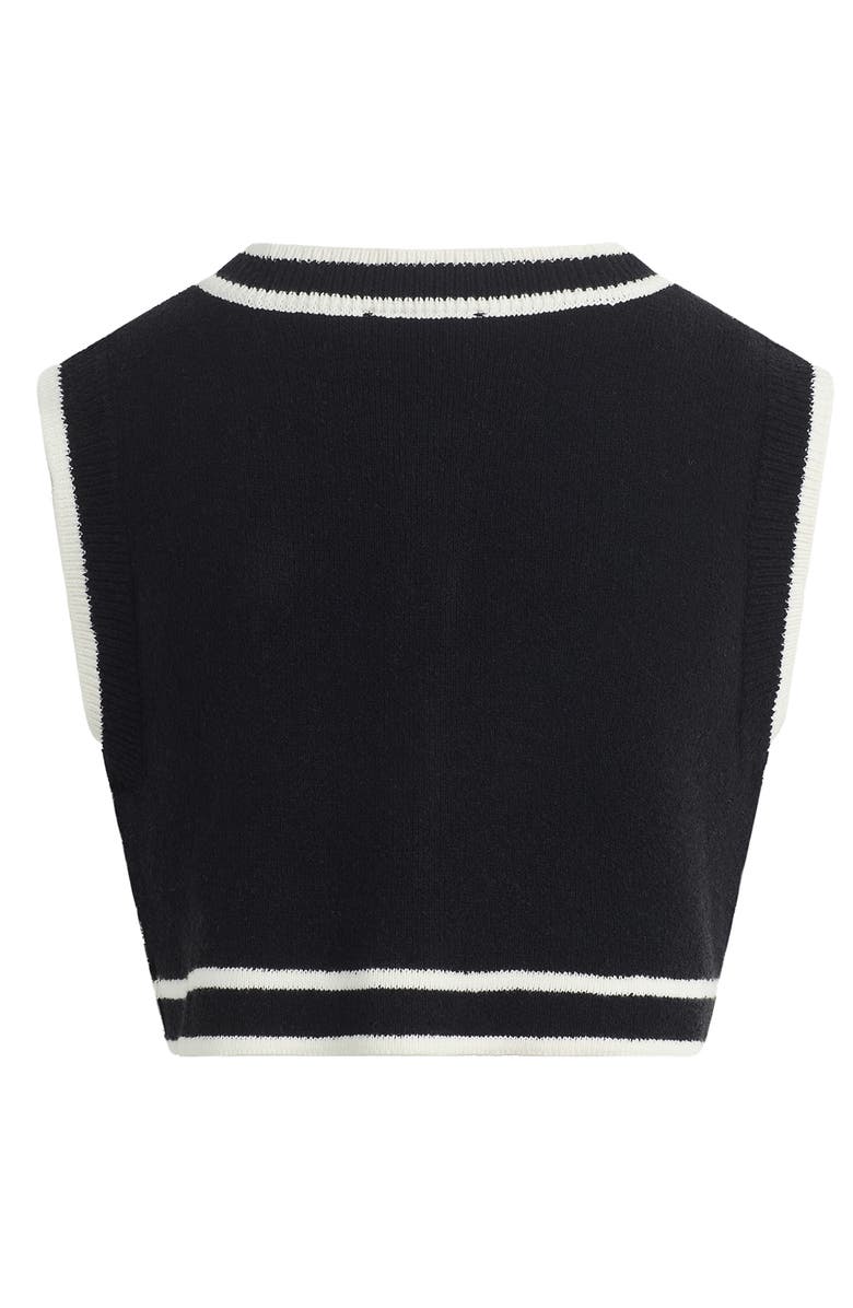 Favorite Daughter The Merideth Sweater Vest, Alternate, color, Black