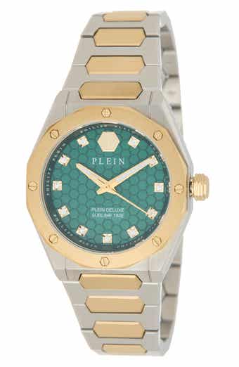 Plein Deluxe Bracelet Watch, 35mm