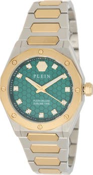 PHILIPP PLEIN Plein Deluxe Bracelet Watch, 35mm