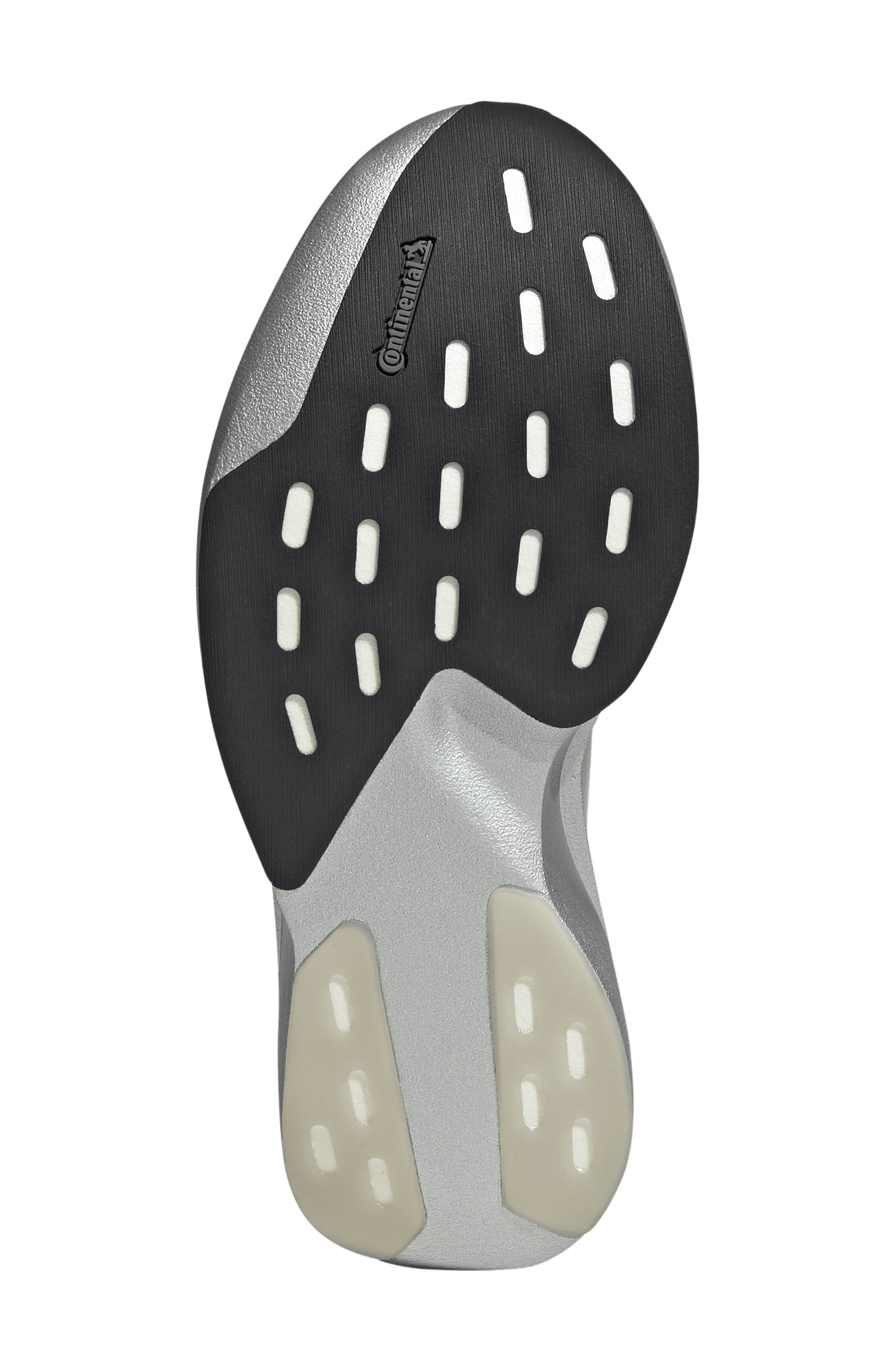 Adizero Evo SL Zip Running Shoe, Alternate, color, SILVER/ BLACK/ HALO SILVER