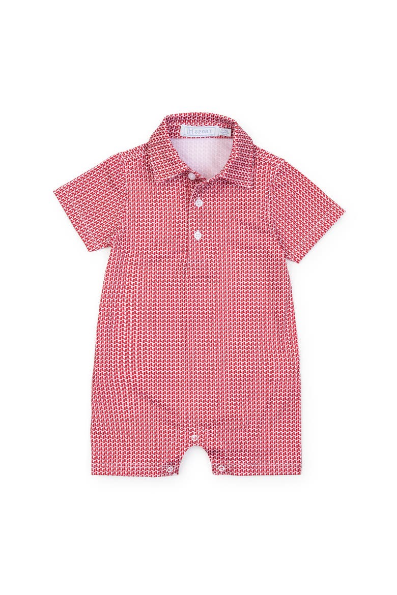 Austin Boys' Polo Shortall by LH Sport, Main, color, Rambler Red