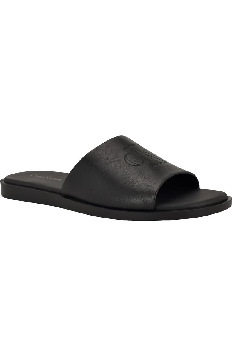 Calvin Klein Edenn Slide Sandal, Main, color, Black