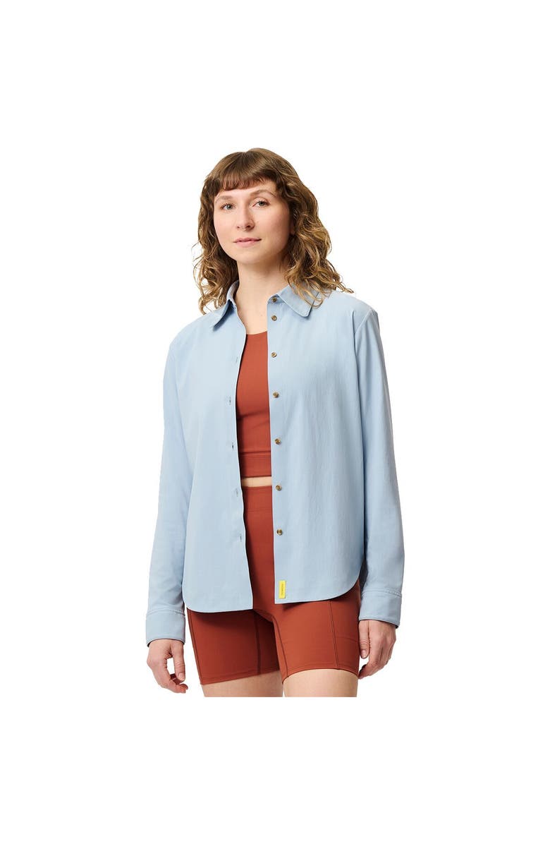 Hikerkind Trail Sun Shirt - Women's, Main, color, Bluet