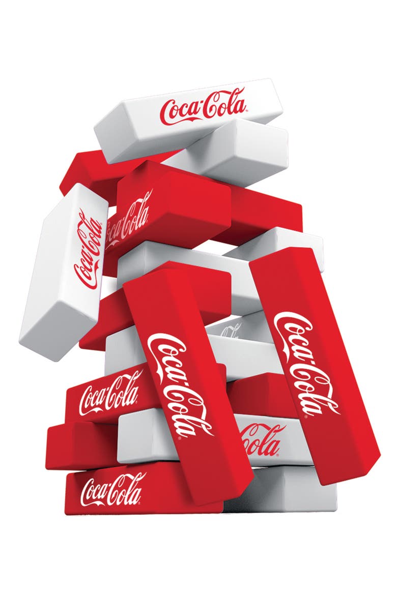 Coca-Cola Tumble Tower, Alternate, color, Multicolor