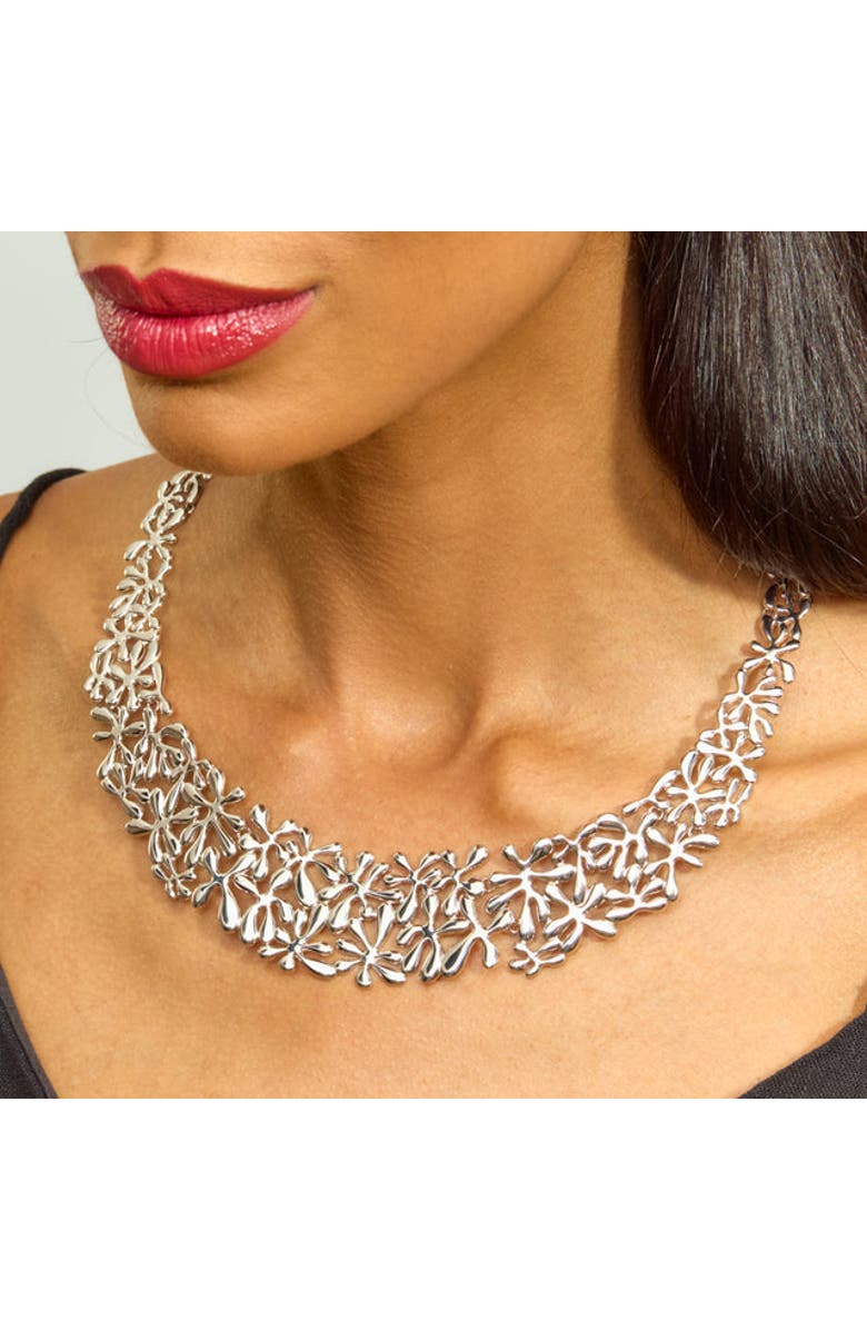 Lucy Quartermaine Multi Splash Necklace, Alternate, color, Sterling Silver