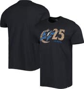 '47 Men's '47 Black Washington Wizards 25th Anniversary T-Shirt