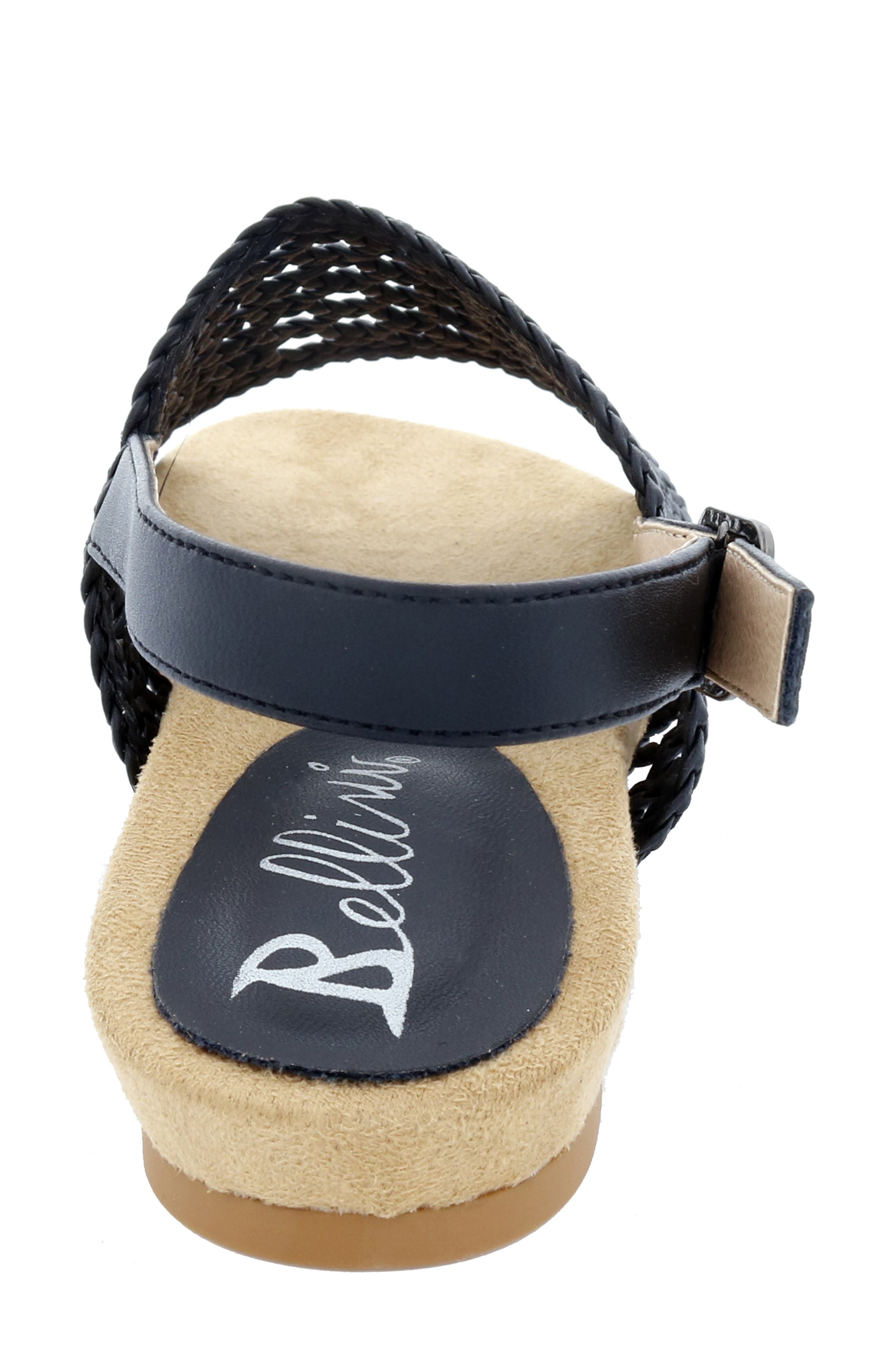 Newable Woven Slingback Sandal, Alternate, color, BLACK