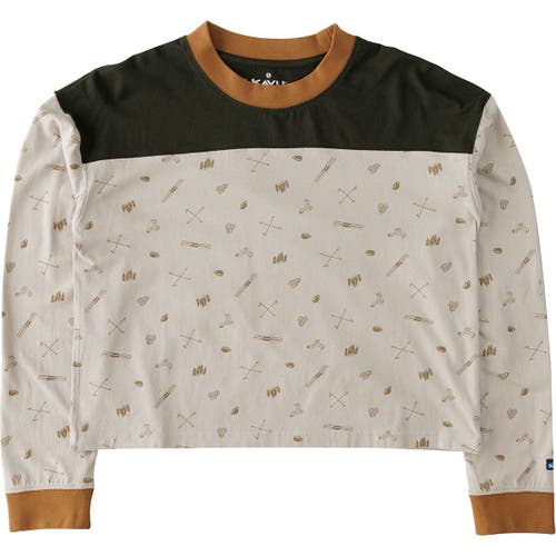 Kavu Francis Long-sleeve Shirt In Black