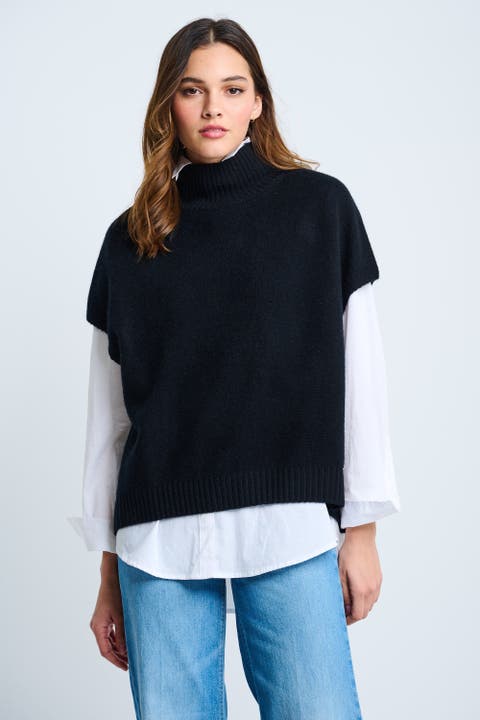 With A Twist Cashmere Vest