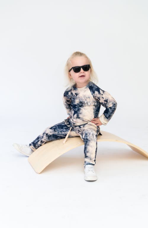 Laree + Co Tie-dye Jogger Set In Blue