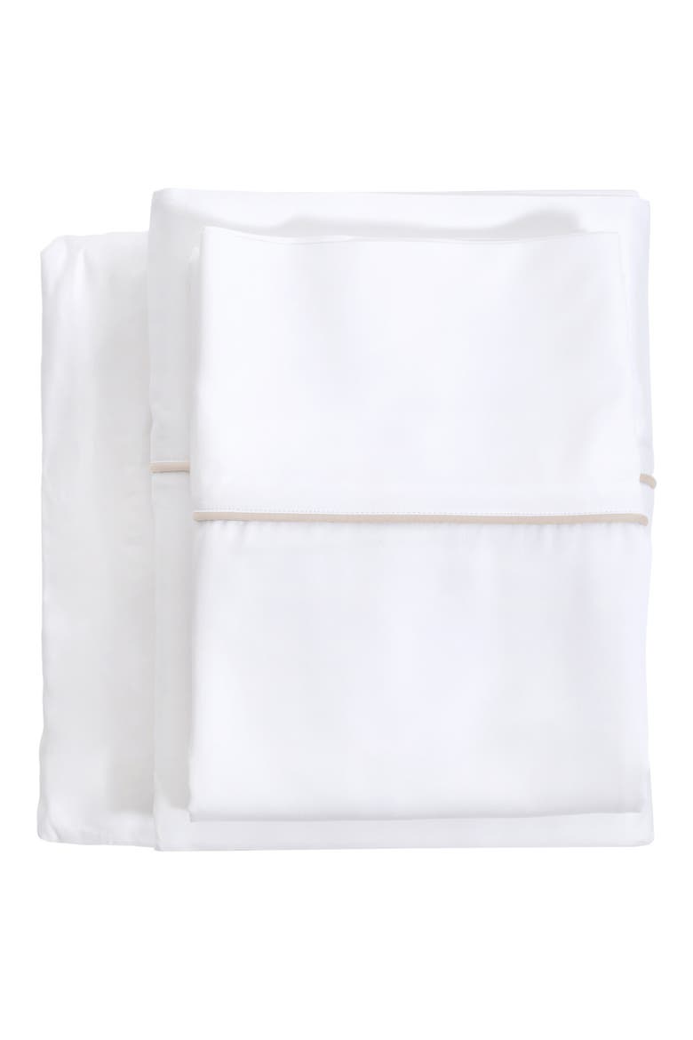 Sheena Sateen Sheet Set, Main, color, SAND