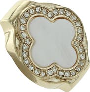 OLIVIA WELLES Clover Ring