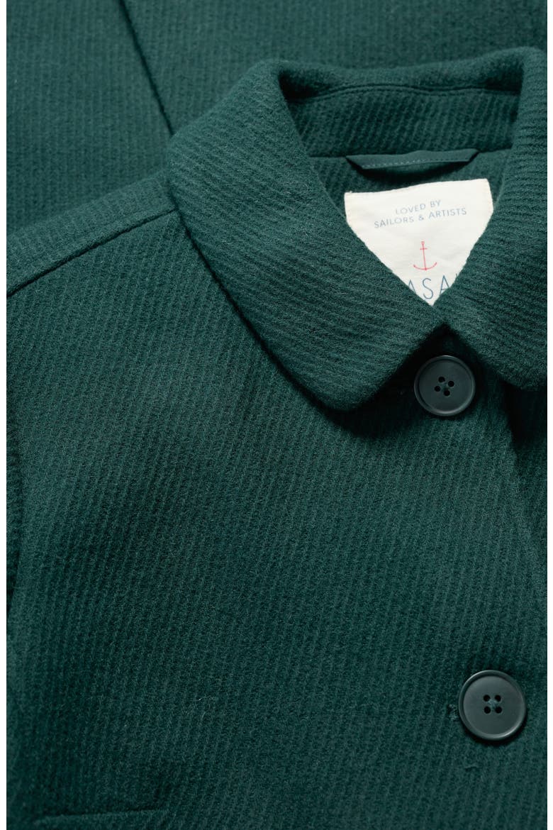 Wood Cabin Coat, Alternate, color, VERTE