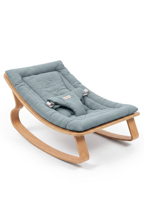 Wooden Baby Recliner for Ages 0-24 Months