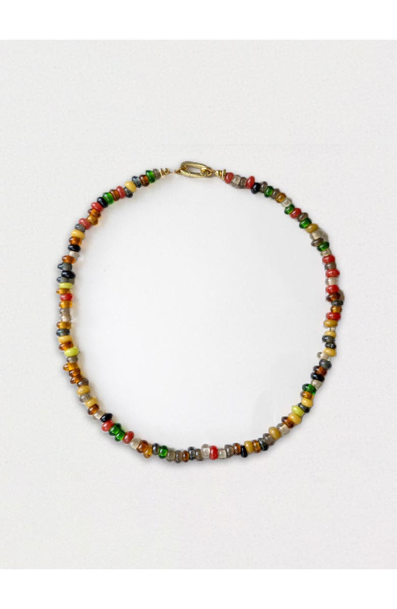 By Lilla Beach Pebbles Necklace, Main, color, Multi