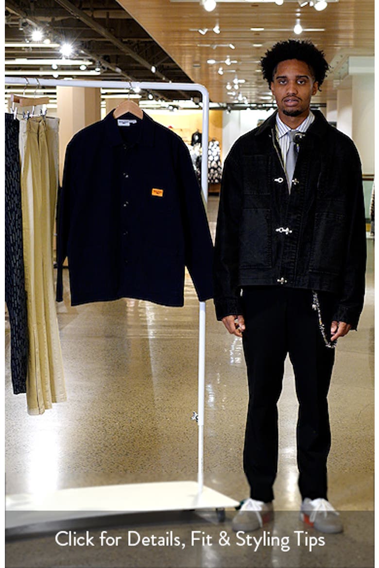 Organic Cotton Button-Up Chore Coat video