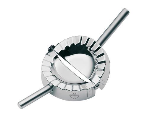 Ravioli, Pierogi, and Dumpling Press, Stainless Steel, 4-Inch