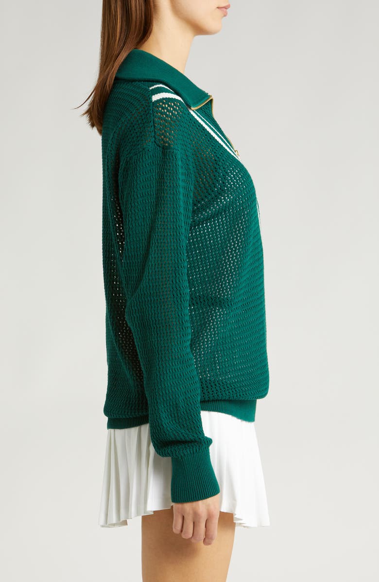 Varley Savannah Open Knit Half Zip, Alternate, color, 