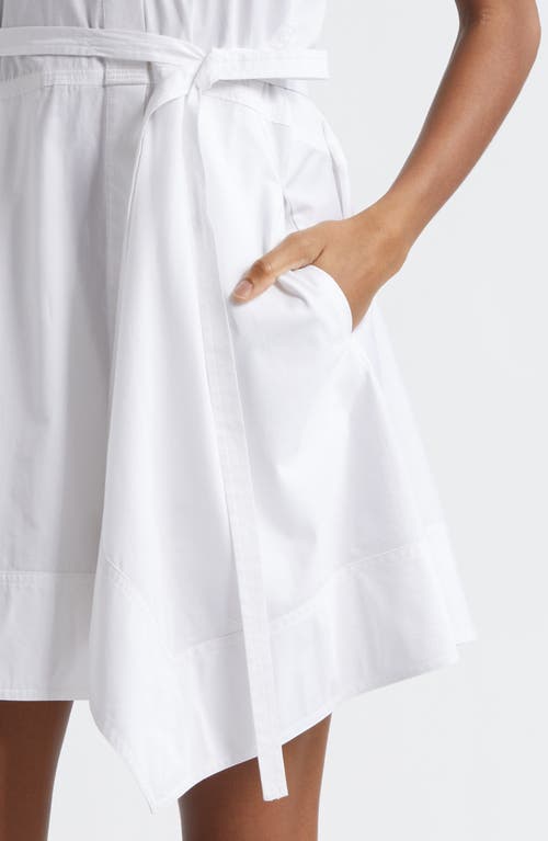 A.l.c . Julie Cotton Mini Shirtdress