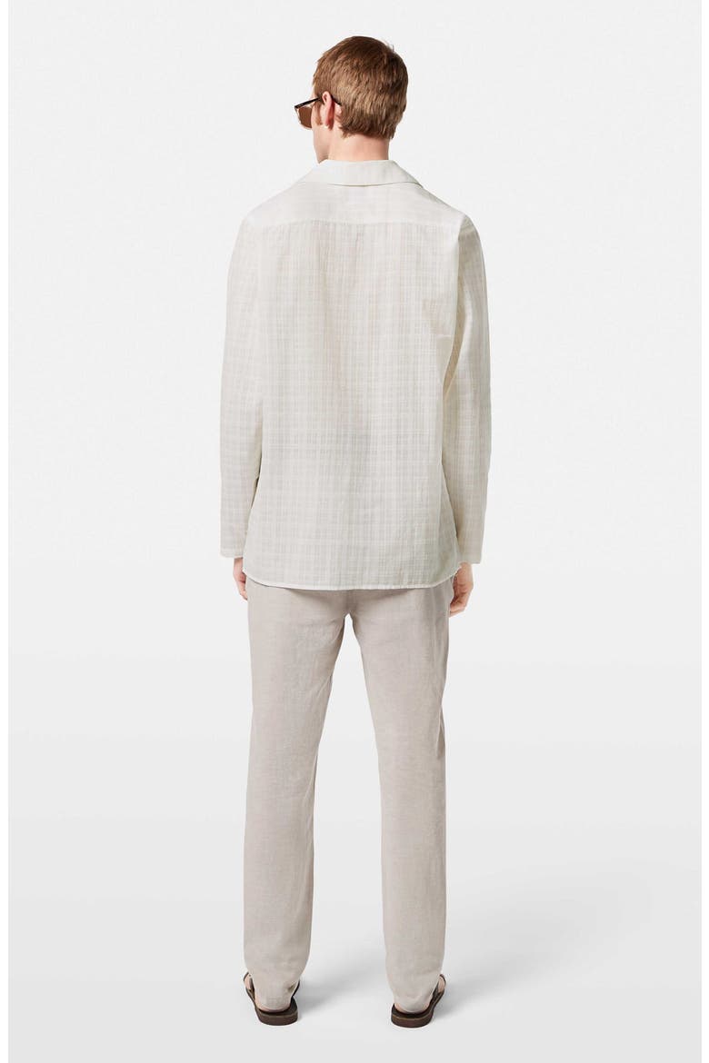 Classic Fit Cotton Voile Button-Up Shirt, Alternate, color, SWAN