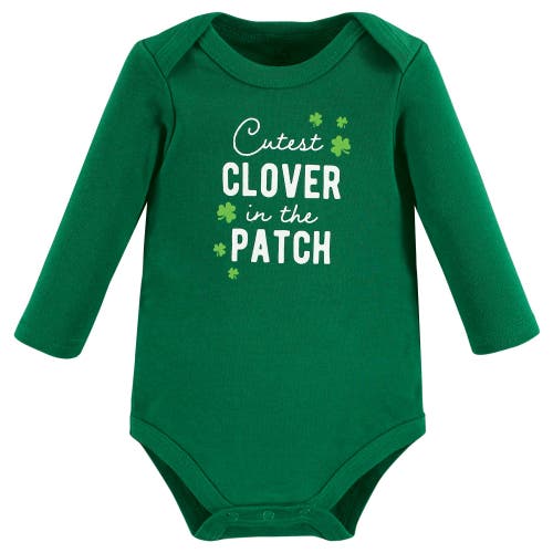 Hudson Baby Cotton Long-sleeve Bodysuits 3-pack In Multi