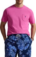 Polo Ralph Lauren Big & Tall Classic Fit Jersey Crewneck Pocket Tee