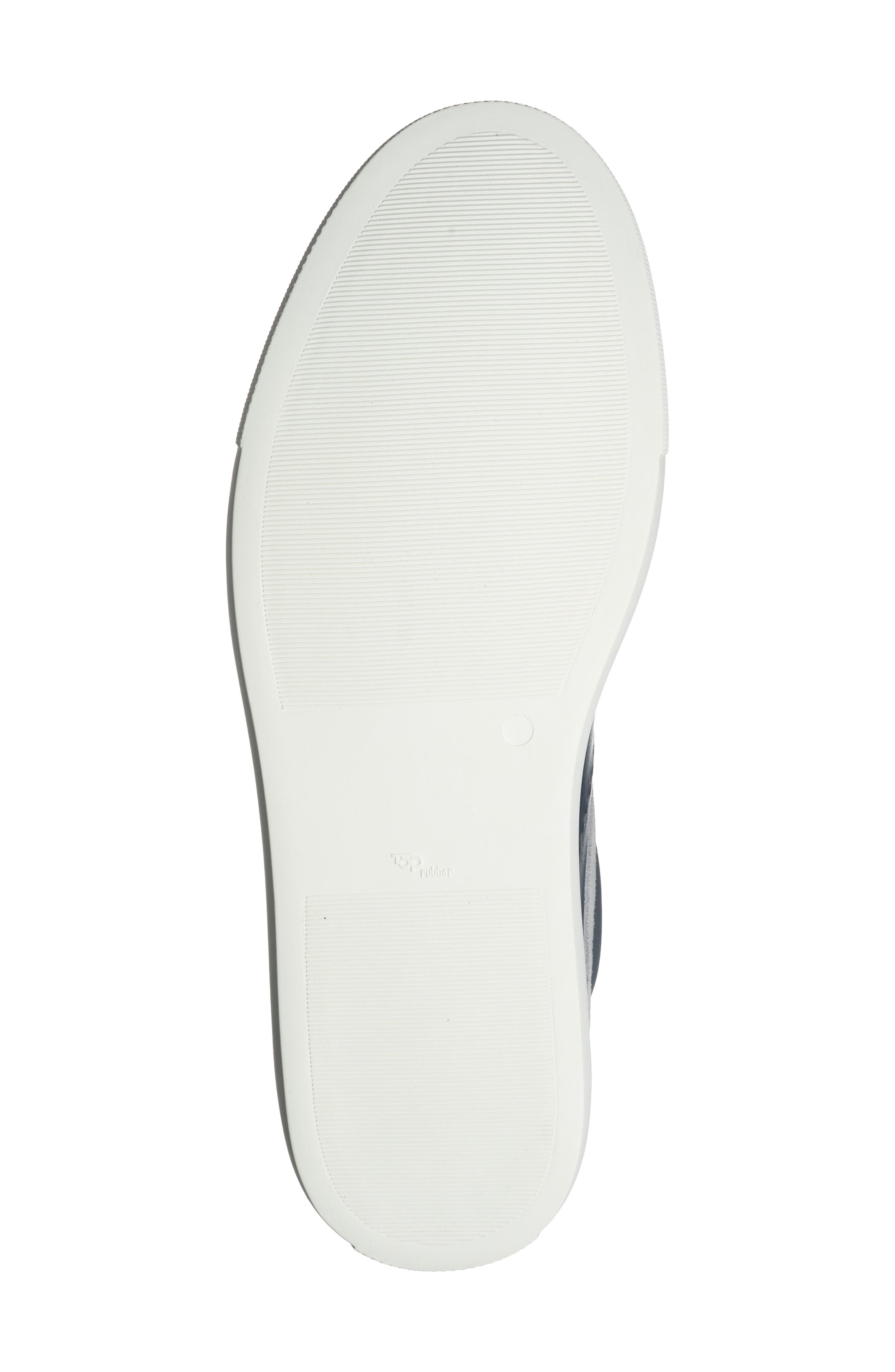 Magnanni Declan Sneaker, Alternate, color, White / Navy