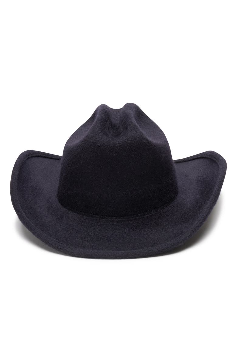 Wyeth McGraw Brushed Wool Cowboy Hat, Main, color, 
