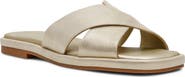 Anne Klein Khloe Crossover Strap Slide Sandal