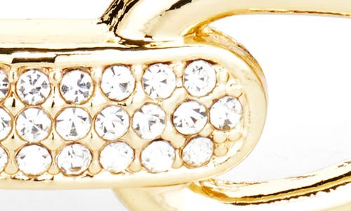 Baublebar Pavé Cz Link Bangle Bracelet In Transparent