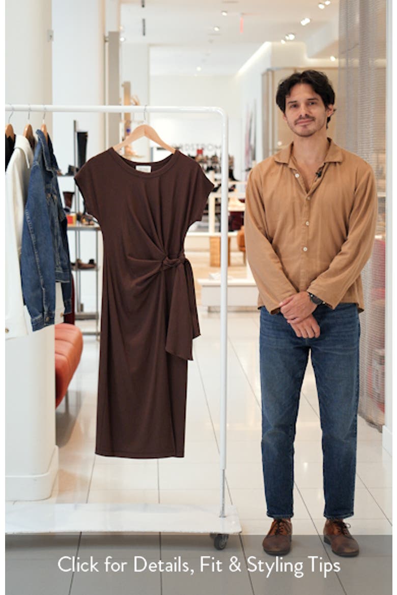 Marisa Side Knot Midi Dress video