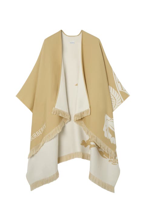 EKD Wool Silk Cashmere Cape