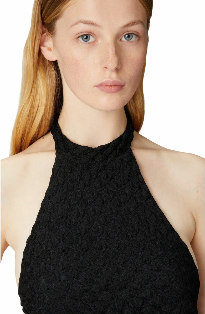 Missoni Midi Dress With Halter Neck, Alternate, color,