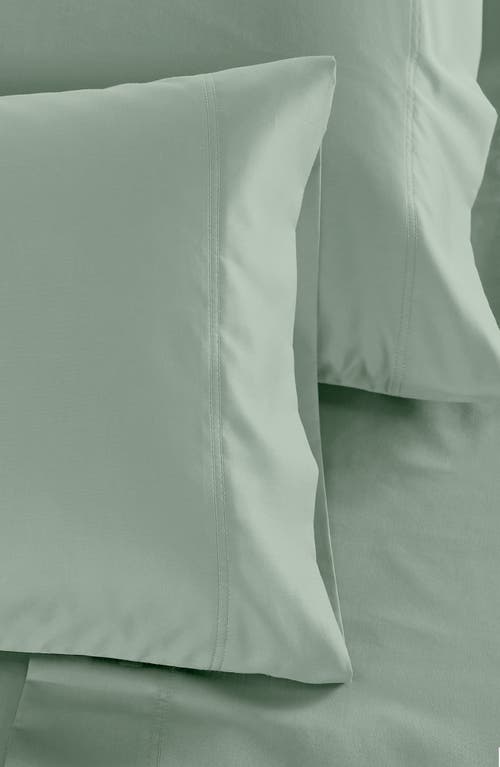 California Design Den Set Of 2 Pillowcases In Green