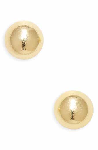 Argento Vivo Sterling Silver Teeny Ball Stud Earrings