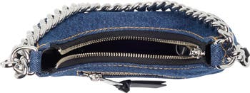 Marc Jacobs Denim Cruiser Mini Crescent Crossbody Bag