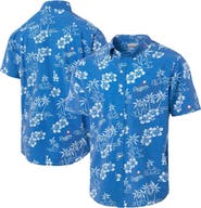 Reyn Spooner Men's Reyn Spooner Royal Los Angeles Dodgers Big & Tall Kekai Performance Tri-Blend Button-Down Shirt