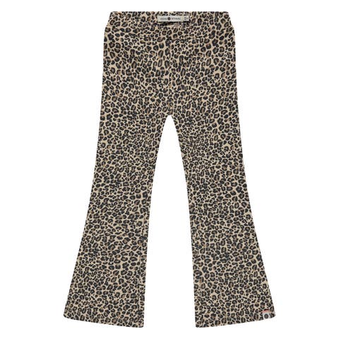 Print Spots Flare Leggings